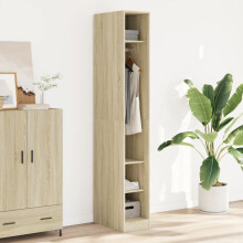 Berkfield Wardrobe Sonoma Oak 30x50x200 cm Engineered Wood