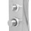 Berkfield Shower Panel System Stainless Steel Square 8