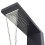 Berkfield Shower Panel System Aluminium Matte Black 4