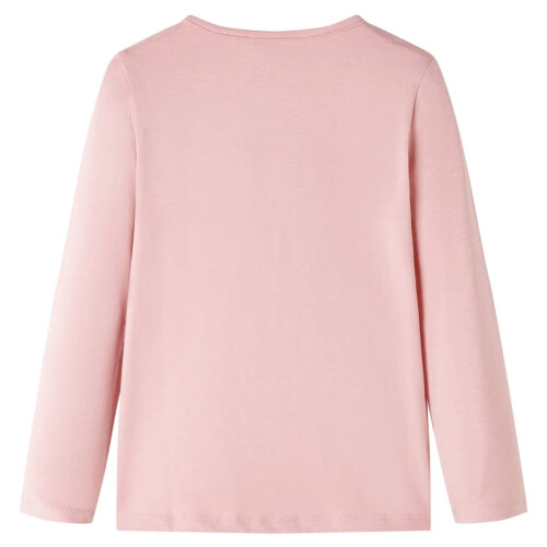 Kids' T-shirt with Long Sleeves Light Pink 104 1