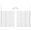 Shower Bath Screen Wall L Shape 70 x 120 x 137 cm 4 Panels Foldable 11