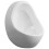 Berkfield Wall Hung Urinal with Flush Valve Ceramic White 4