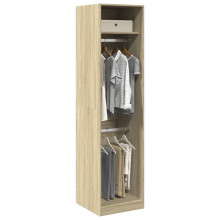 Berkfield Wardrobe Sonoma Oak 50x50x200 cm Engineered Wood