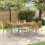 Berkfield Garden Dining Set 7 pcs Grey Solid Acacia Wood 1