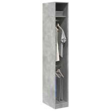 Berkfield Wardrobe Concrete Grey 30x50x200 cm Engineered Wood