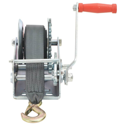 Berkfield Hand Winch with Strap 1130 kg 1
