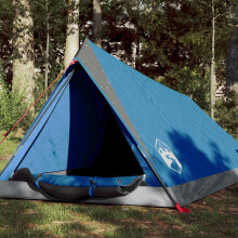 Berkfield Camping Tent 2-Person Blue Waterproof
