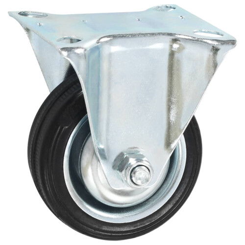 Berkfield Fixed Casters 4 pcs 75 mm 2