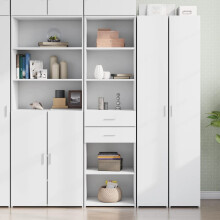 Berkfield Highboard White 50x42.5x185 cm Engineered Wood