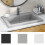 Berkfield Granite Basin 600x450x120 mm Grey 3