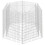 Berkfield Hexagonal Gabion Raised Bed 160x140x100 cm 4