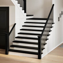 Berkfield Stair Treads 4 pcs Dark Brown 110x25x2 cm Solid Wood Oak