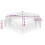 Berkfield Hexagonal Gabion Raised Bed 200x173x40 cm 6