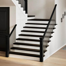 Berkfield Stair Treads 12 pcs Dark Brown 110x30x2 cm Solid Wood Oak