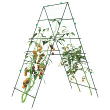 Berkfield Garden Trellises for Climbing Plants 3 pcs A-Frame Steel