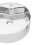 Berkfield Wash Basin with Overflow 46.5x15.5 cm Ceramic Silver 4