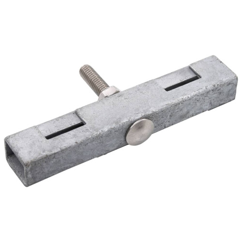 Berkfield Garden U Mat Connector 10 Sets Silver 2