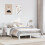Berkfield Bed Frame with Headboard without Mattress White 120x190 cm Small Double 1