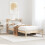 Berkfield Bed Frame without Mattress 90x190 cm Single Solid Wood Pine 1