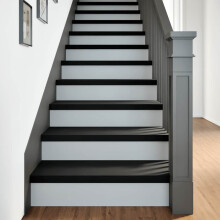 Berkfield Stair Treads 20 pcs Dark Brown 70x25x2 cm Solid Wood Oak