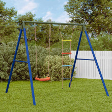 Berkfield Outdoor Swing Set with Swing and Ladder