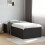 Berkfield Bed Frame without Mattress Black 75x190 cm Small Single 1
