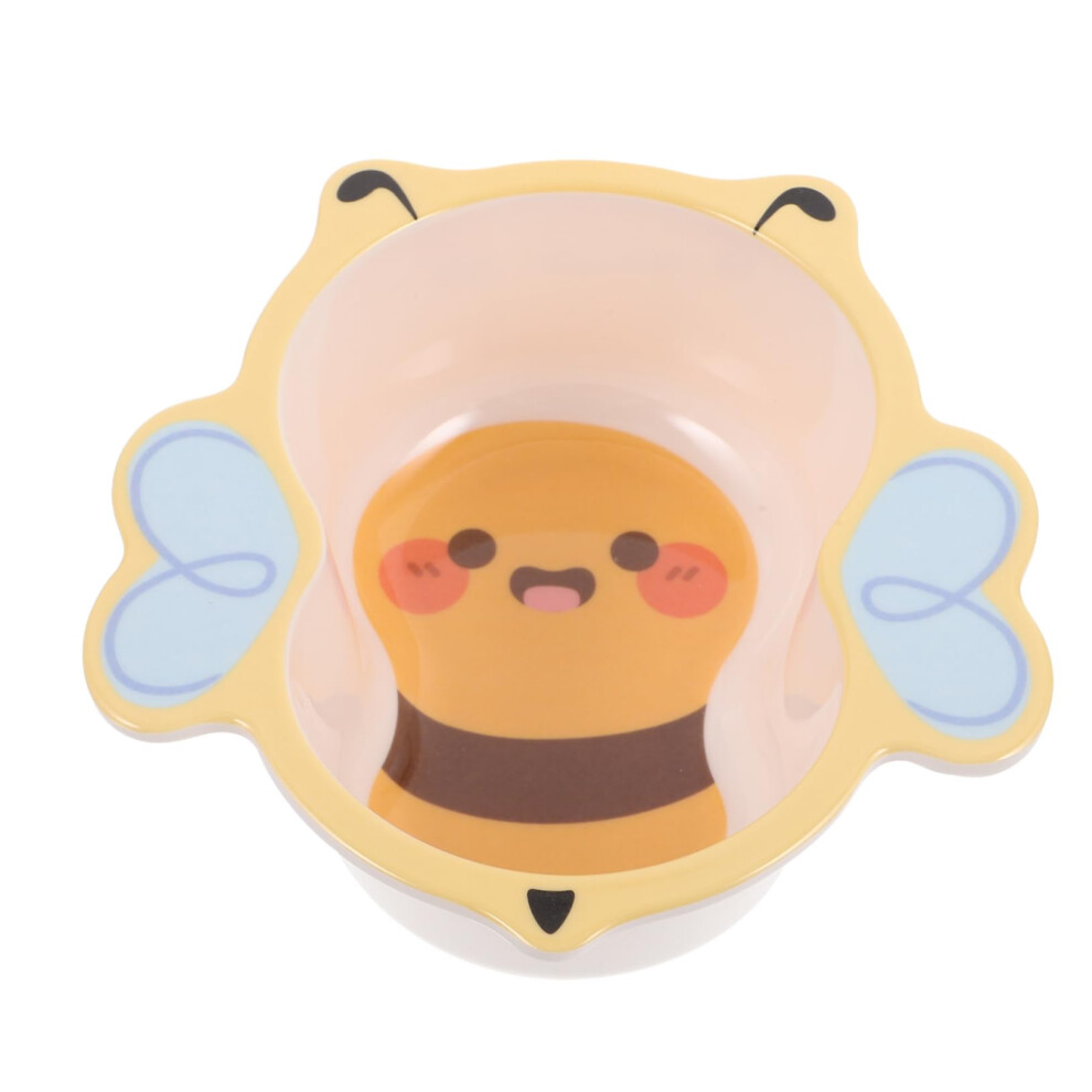 Bee Shaped Serving Dish for Kids, Decorative Bee Decor Dinnerware Platter Bowl, Multiuse Tableware
