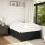 Berkfield Bed Frame without Mattress Black†Double Velvet 1