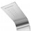 Berkfield Shower Panel System Stainless Steel Curved 4