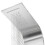Berkfield Shower Panel System Stainless Steel Curved 6