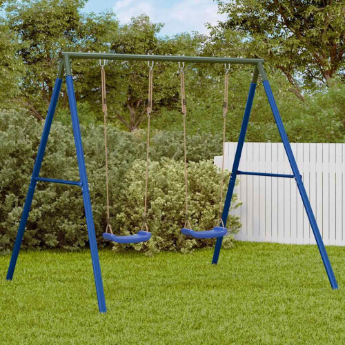 Berkfield Outdoor Swing Set with 2 Swings