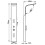 Berkfield Shower Panel System Stainless Steel Curved 11