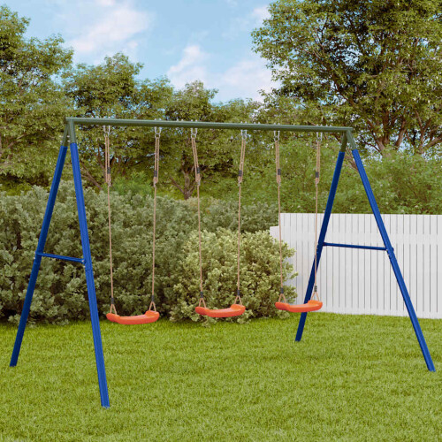 Berkfield Outdoor Swing Set with 3 Swings