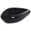 Berkfield Wash Basin 58.5x39x14 cm Ceramic Black 3