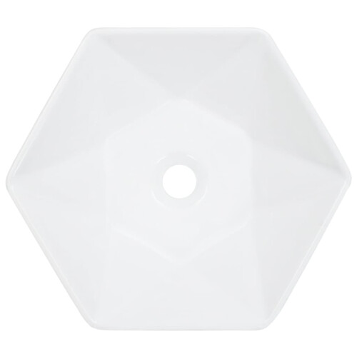 Berkfield Wash Basin 41x36.5x12 cm Ceramic White 2