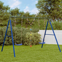 Berkfield Outdoor Swing Set with Swings and Disc Swing