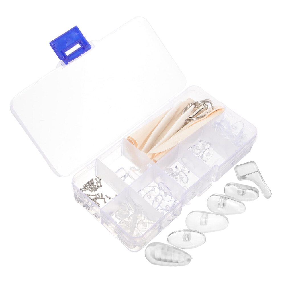 Silicone Eyeglass Nose Pads Replacement Kit for Glasses and Sunglasses, Soft NonâSlip Comfort