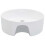 Berkfield Wash Basin with Overflow 36x13 cm Ceramic White 3