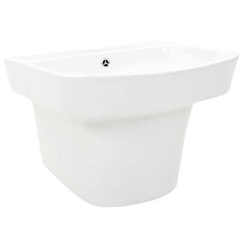 Berkfield Basin White 50 x 45 x 41 cm Glazed Ceramic 1