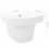 Berkfield Basin White 50 x 45 x 41 cm Glazed Ceramic 7