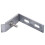 Berkfield Wall Corner Connector 10 Sets Silver 2