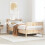 Berkfield Bed Frame without Mattress 75x190 cm Small Single Solid Wood Pine 1