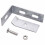 Berkfield Wall Corner Connector 10 Sets Silver 3