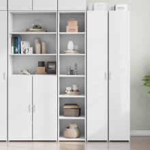 Berkfield Highboard White 40x41x185 cm Engineered Wood