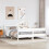 Berkfield Bed Frame without Mattress White 180x200 cm Super King Solid Wood Pine 1