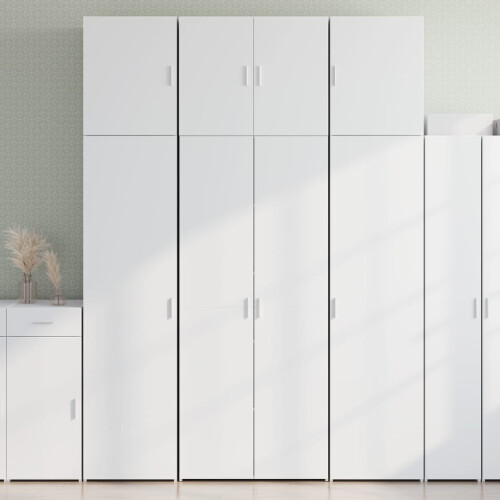 Berkfield Highboard White 80x42.5x249 cm Engineered Wood