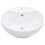 Berkfield Wash Basin with Overflow 46.5x18 cm Ceramic White 2