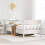 Berkfield Bed Frame without Mattress White 75x190 cm Small Single Solid Wood Pine 1