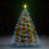 Berkfield Christmas Tree Net Lights with 210 LEDs Blue 210 cm 1