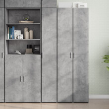 Berkfield Highboard Concrete Grey 30x42.5x185 cm Engineered Wood